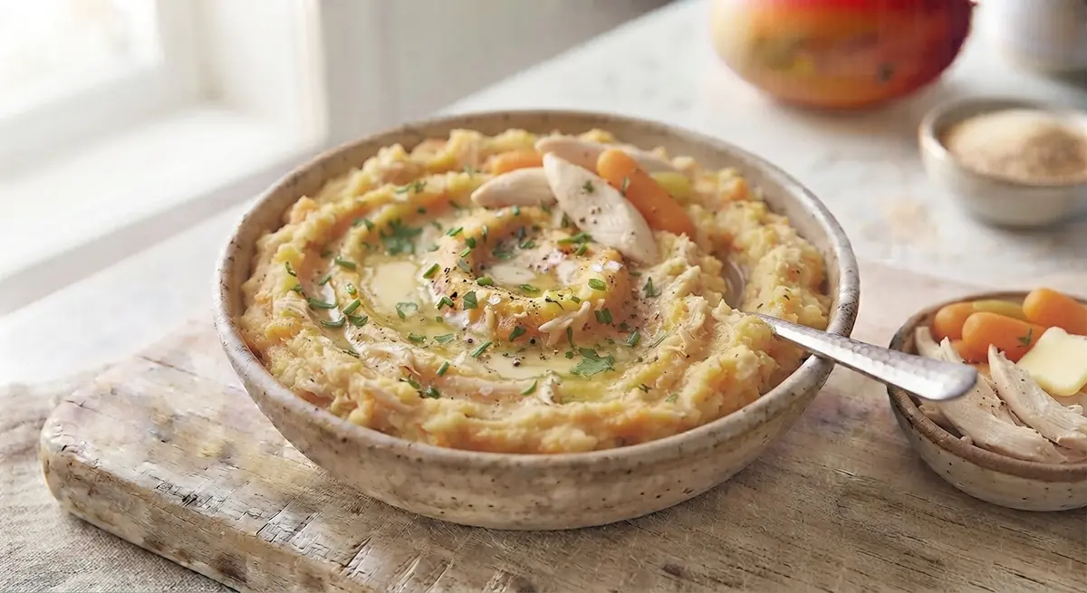 Mashed Chicken & Carrot
